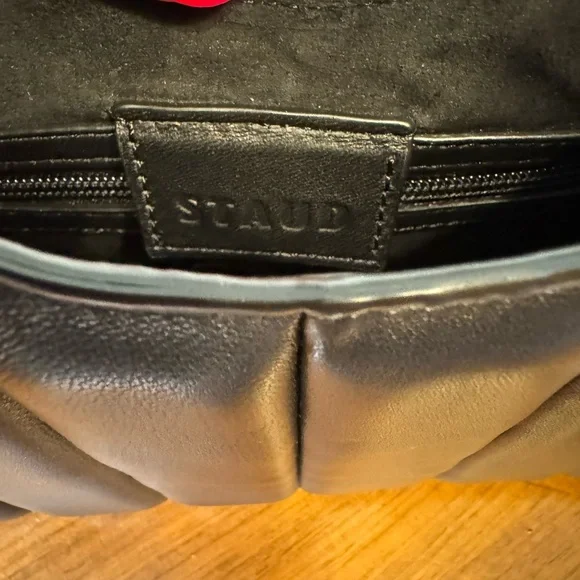 STAUD Black Shoulder Bag with Structured Design - Picture 4 of 5